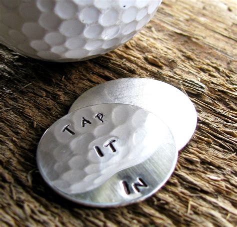 Personalized Golf Ball Markers Golf Ball Marker Sterling Etsy