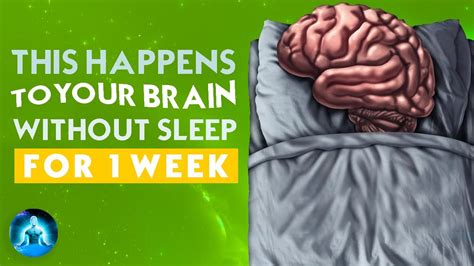 What Happens To Your Brain If You Dont Sleep For A Week Youtube