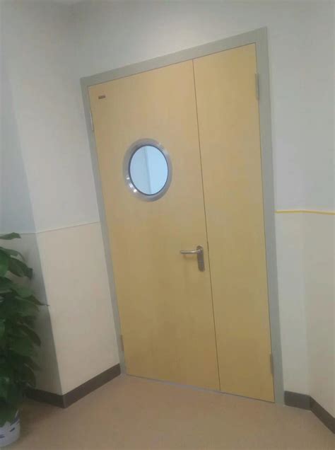Steel Frame Hollow Core Patient Room Door