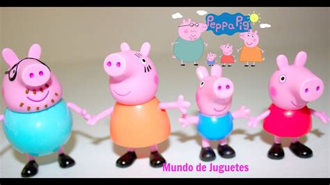 Peppa Pig Y Familia En Espanol Juguetes De Peppa Pig Mundo De