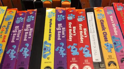 After that logo, the nickelodeon. My Blues Clues VHS/DVD Collection - YouTube