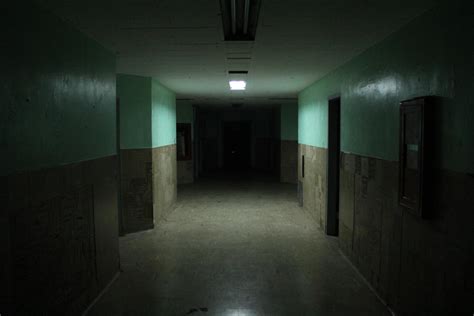 Haunted Hospital Hallway By Blastndamnation On Deviantart