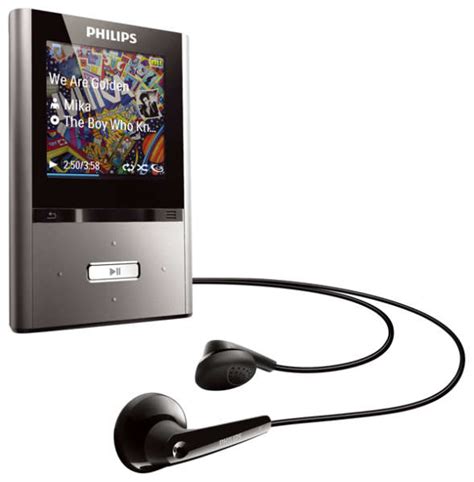 Philips Gogear Vibe 4gb Mp4 Player Grey Electronics