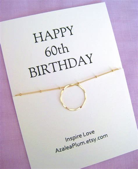 Find great deals on ebay for birthday gifts for mom. 60th Birthday Gifts for Women: 60th Birthday Necklace ...