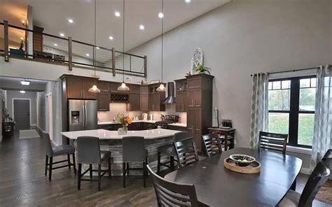 Barndominium with Loft and Shop Area | House plan with ...