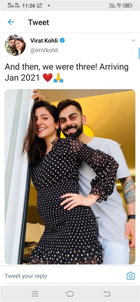 क्रिकेटर पिता बनने वाले हैं विराट कोहली गर्भवती पत्नी अनुष्का की फोटो शेयर कर तारीख भी बताई