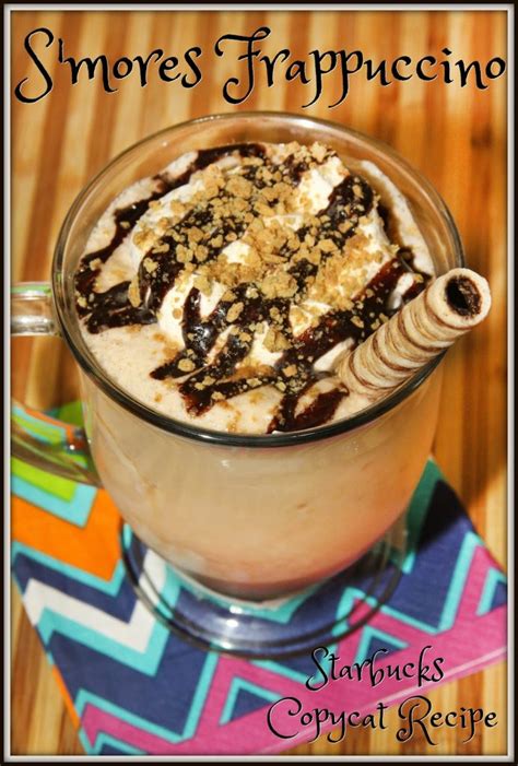 Smores Frappuccino Starbucks Copycat Recipe For The Love Of Food