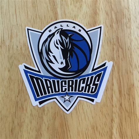 Dallas Mavericks Sticker Etsy