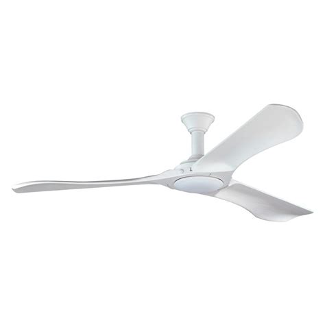 White modern ceiling fans also update the look of. Monte Carlo Minimalist Max 72 in. Indoor Rubberized White ...