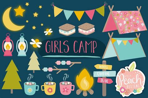 Girls Camp Clip Art Clipart Library Clip Art Library