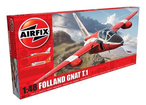 Classic Kit Letadlo A05123 Folland Gnat 148 Airfix Car Model
