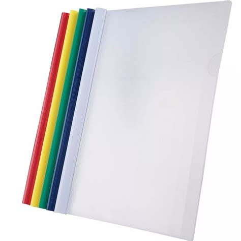 Carpeta Plástica Transparente Tamaño Carta 10 Unid Mercado Libre
