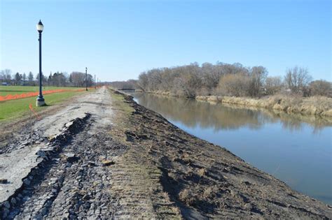 River Levee Work Begins News
