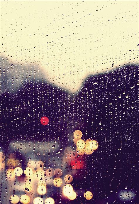 Winter Rain Wallpaper For Iphone X 8 7 6 Free