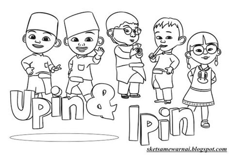 Upin & ipin, shah alam, malaysia. Lukisan Untuk Mewarna Upin Ipin | Cikimm.com