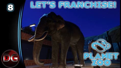 Planet Zoo Lets Franchise Enticing Elephants Ep 8 Youtube