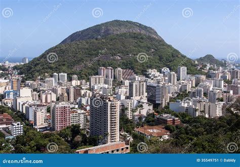 Rio De Janeiro Skyline Stock Image Image 35549751