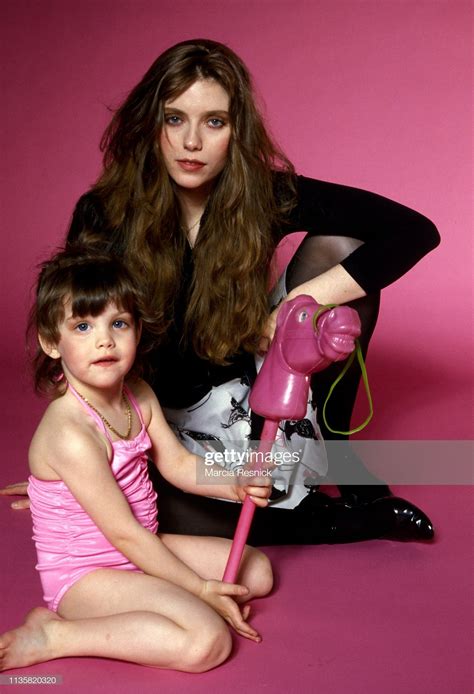Photo Of American Fashion Model Bebe Buell And Her Daughter Liv