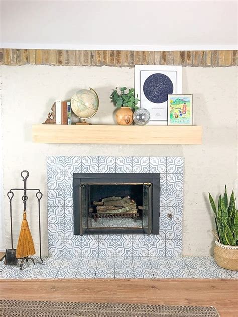 Dec 22, 2017 · how to tile a fireplace: floating mantel over tile fireplace - Google Search | Home ...