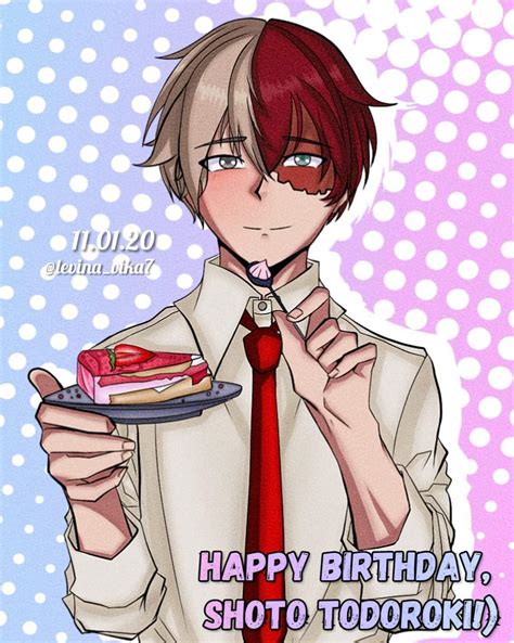 Happy Birthday Todoroki I Did A Lot Of Art For This Event My Hero
