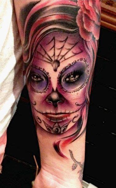 Muerte Tattoo By Eze Nunez Post 8126 Sugar Skull Tattoos Skull Tattoo Tattoos