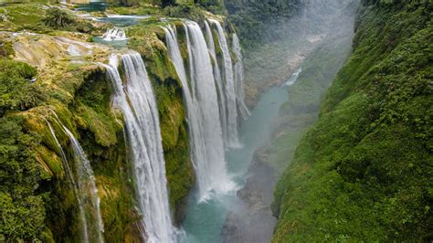 Tamul Waterfalls Huasteca Potosina San Luis Potosi Mexico Windows