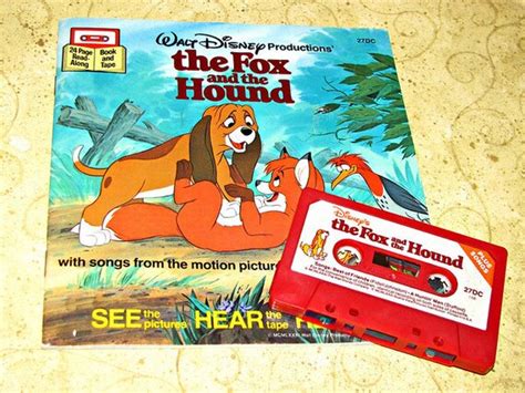 The Fox And The Hound Read Along Book And Tape By Agnisflugen