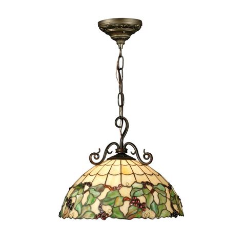 5% coupon applied at checkout. Dale Tiffany Ceiling Lights Tiffany Grape Pendant in ...