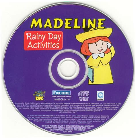 Madeline S Rainy Day Activities Box Cover Art Mobygames