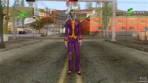 The arkham city skins pack contains seven bonus batman skins: Batman Arkham City - Joker Skin v1 para GTA San Andreas