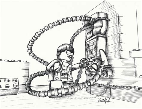 Doctor octopus para colorear faciles. Doc Ock Drawing at GetDrawings | Free download