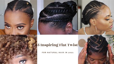 Other than that, twist hairstyles come with the same benefits: 5 Most Inspiring Flat Twists for Natural Hair in 2021 ...