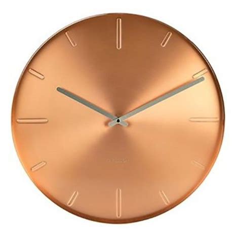 Karlsson Belt Wall Clock Copper Wall Clock Wall Clock Copper