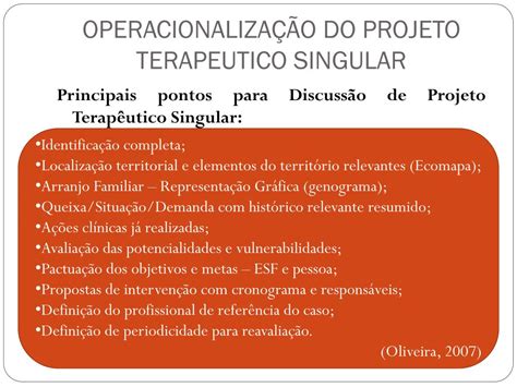 Exemplo De Projeto Terapêutico Singular Em Saúde Mental