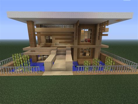 Minecraft House Ideas Modern Blueprints Minecraft Land