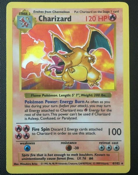 Are pokemon cards worth anything uk. charizard