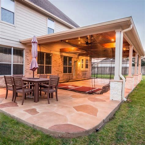 You need chairs (or at least benches) on a patio so that you can rest while getting a breath of fresh air, reading a book, or dining. 12 Stamped Concrete Patio Ideas We Love | Family Handyman
