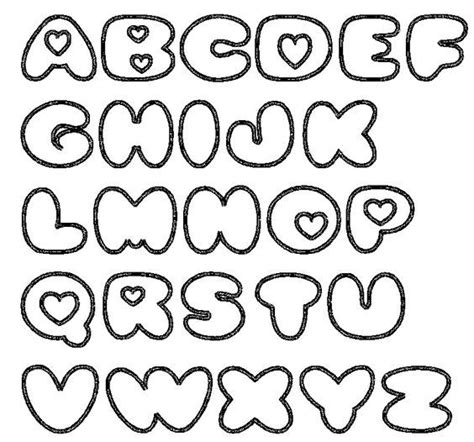 A continuación veremos letras bonitas de diferentes tipos, estilos y diseños. Moldes de letras em EVA para imprimir e recortar ...