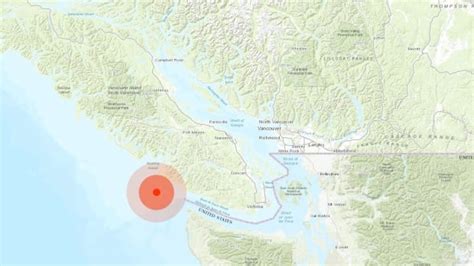 Earthquake Near Ucluelet Felt As Far Away As Metro Vancouver Cbc News
