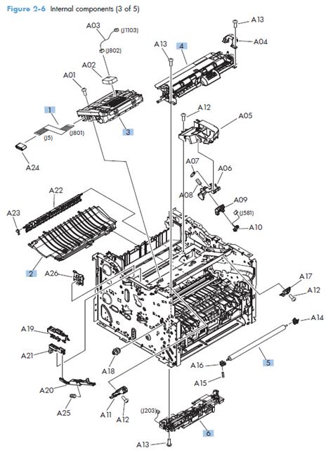 ● how to use the parts lists and diagrams; Diagram HP LaserJet Pro 400 MFP M425