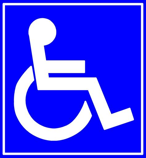 Disability Disabled Parking Permit Sign Car Park Clip Art Png