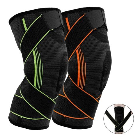 Nieoqar 1 Pcs Fitness Running Knee Support Protect Gym Sport Braces