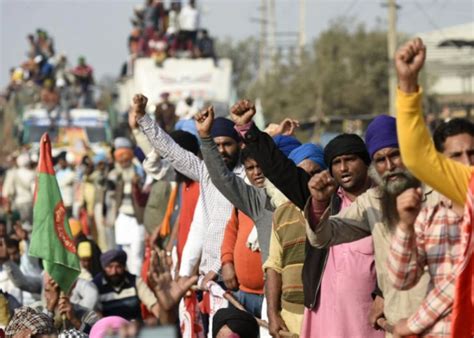 莫迪还能撑到最后？印度“农民起义”愈演愈烈，美国人也发声支援 腾讯新闻