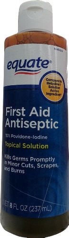 Equate First Aid Antiseptic Topical Solution 8 Fl Oz