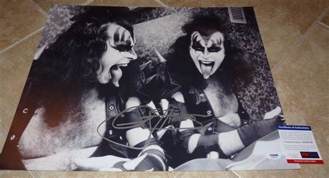 Gene Simmons Kiss Signed Autographed 16x20 Photo Psa Certified 4