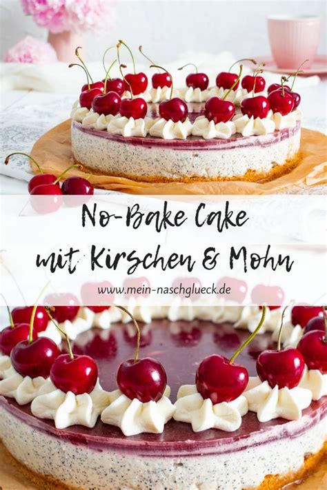 We did not find results for: Mohn-Kirsch No-Bake Cake mit Amarettiniboden | Mein ...
