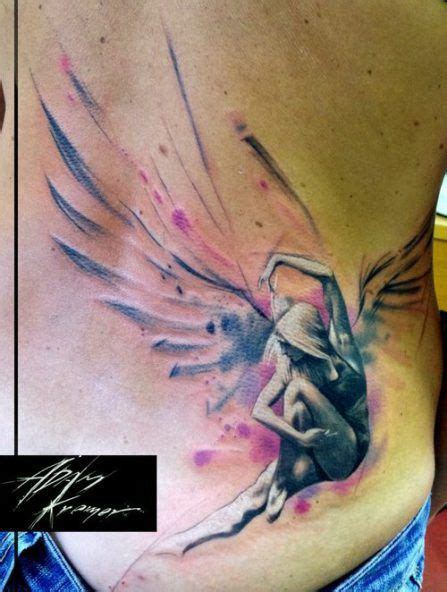 Angel Tattoos Inked Magazine Angel Tattoo Designs Beautiful Angel