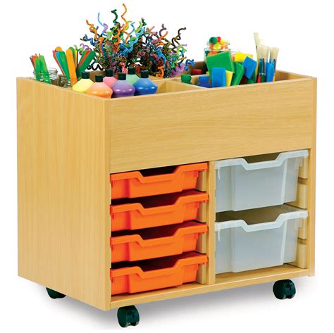 Art Storage 6 Tray Kinderbox Unit Arts And Crafts Storage