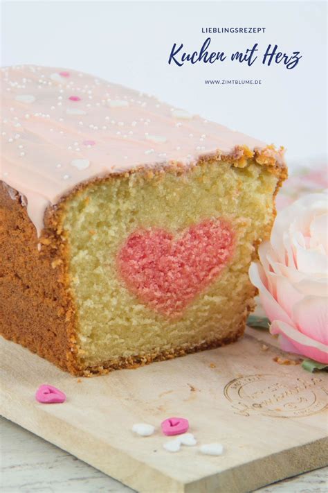 Es ist nie zu spät, ein geschenk für geburtstag, jubiläum oder jede andere gelegenheit für diese angelegenheit zu senden. Kuchen mit Herz zum Valentinstag | | Rezept | Valentinstag ...