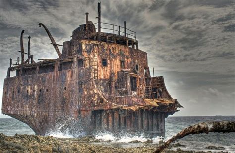 Ghost Of The Sea Abandoned Ships Shipwreck Photographer